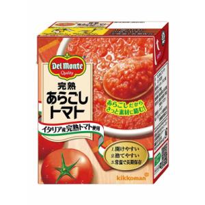 デルモンテ 完熟あらごしトマト 388g １２個（１ケース） 宅配80サイズ トマト イタリア産 完熟 あらごし 紙パック お手軽 パスタ スープ 煮込み リコピン