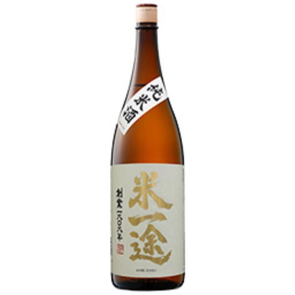 【Ｗ】小山本家 純米酒 米一途 1.8L ６本（１ケース） ＪＰ宅配100サイズ 純米酒 晩酌 食中...