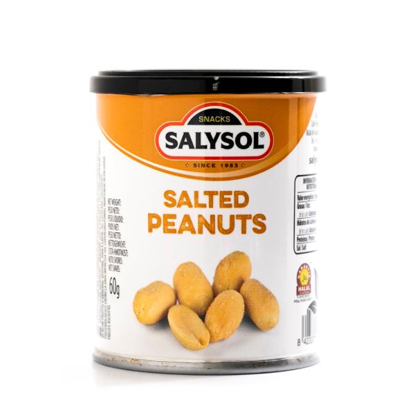 【M】サリソル ソルテッドピーナッツ 60g ２４個（1ケース） 宅配80サイズ