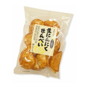 【Ｋ】松村 生にんにくせんべい 13枚 １２個（１ケース） 宅配100-サイズ