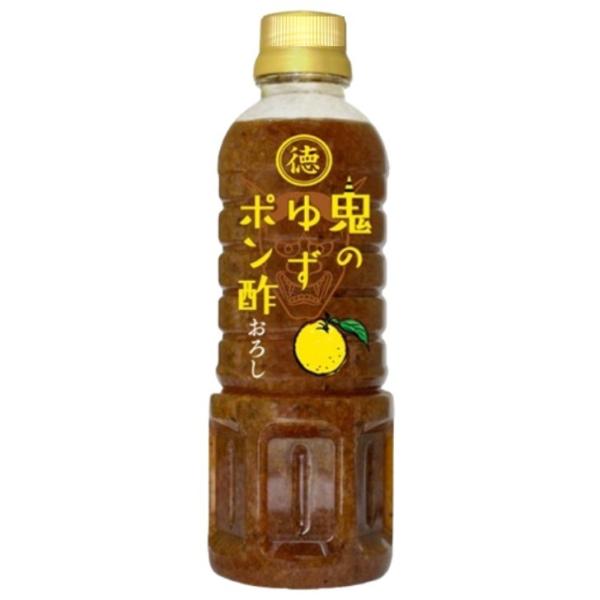 徳島産業 鬼のゆずポン酢おろし 400ml １２本（１ケース） 宅配100サイズ