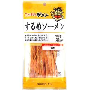 カネタ ツーワン こだわりゲンさん するめソーメン 10g 12袋