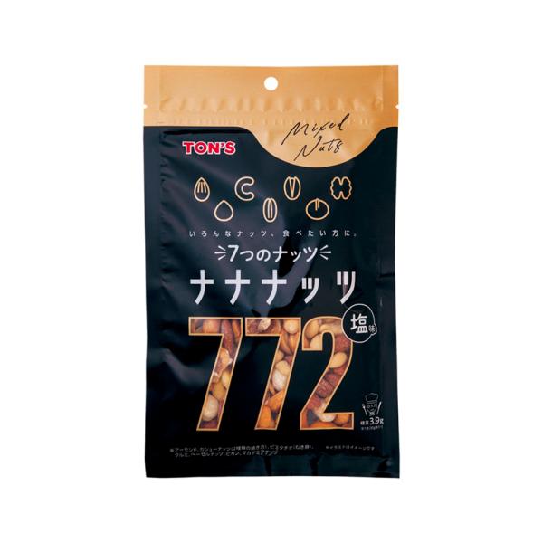 【Ｋ】TON'S ナナナッツ 塩味 160g １０個（１ケース） 【東洋ナッツ】【健康応援】 宅配8...