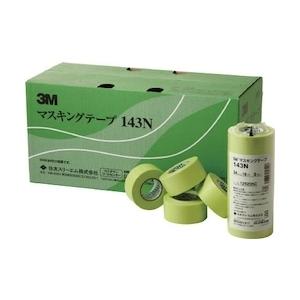 3M 143N マスキングテープ 20mm巾 60巻入り小箱 数量限定特価 : 3m