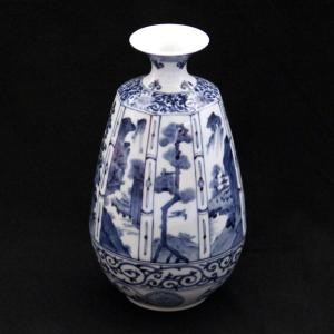 九谷焼 浅蔵五十吉 7.5号花入 色絵葉韻 : 九谷焼 STYLeNCE