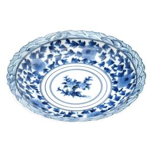 九谷焼 山本長左【宮内庁御用達】九谷焼5号ケーキ皿 異邦人 オレンジ