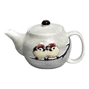 九谷焼 中村陶志人 九谷焼コーヒーカップ＆ソーサー 雪二雀図 : 北山堂