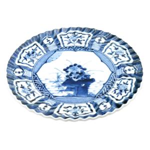 九谷焼 山本長左【宮内庁御用達】九谷焼5号ケーキ皿 異邦人 オレンジ