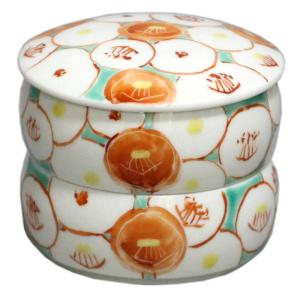 九谷焼 青郊窯三段重（重箱）花詰 黒SK-457 : 北山堂 - 通販 - Yahoo