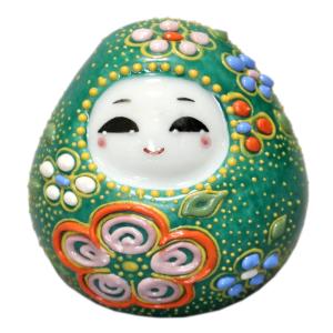 九谷焼 姫だるま 花詰（中） : 北山堂 - 通販 - Yahoo!ショッピング