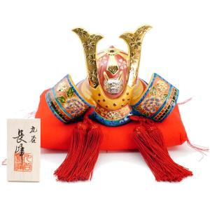 豆兜 加藤清正 伝統工芸 座布団付き- 端午の節句 出世兜 インテリア