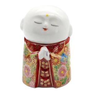 インテリア置物 開運 縁起物 九谷焼 加賀姫達磨（だるま） （小