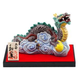 九谷焼龍置き物　　12支　縁起置物 九谷焼龍置き物 12支 縁起置物