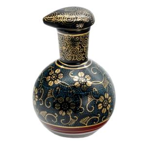 花立 長期保管品 粉打 九谷焼 陶芸家作 北山裕作 岡崎市発送 4185 e277c9b89950678dfc53818b45e805