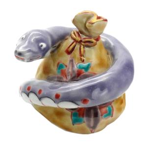 九谷焼 干支置物 友山4号宝袋竜 盛【8】 : 北山堂 - 通販 - Yahoo