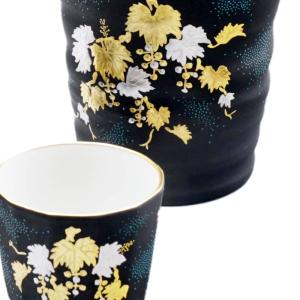 仲田錦玉 九谷焼酒器揃(片口&盃セット)白金盛...の詳細画像3