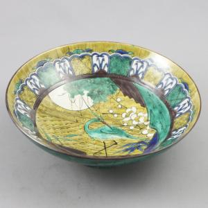 九谷焼 7号鉢（大鉢）色絵丸紋K9-289 : 北山堂 - 通販 - Yahoo