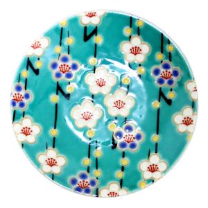 九谷焼 青郊窯5号皿 古九谷色絵牡丹文MC-508 : 北山堂 - 通販 - Yahoo