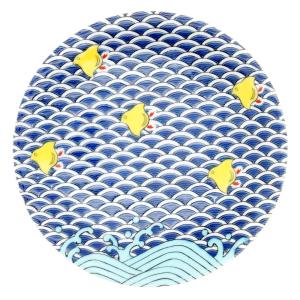 九谷焼 福島武山 菓子鉢 赤絵鳳凰文 : 九谷焼 STYLeNCE スタイレンス