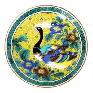 薩摩焼 飾壺 清山作 耳付 色絵 金彩 花鳥図 時代物 レトロ 現状品 薩摩焼のおすすめ人気商品一覧 通販 - Yahoo!ショッピング