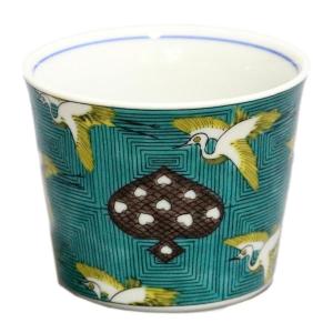 九谷焼 青郊窯猪口（そば猪口）吉田屋万年青図MCF-11 : 北山堂 - 通販