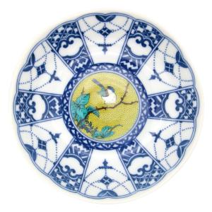 九谷焼 青郊窯4号菊皿 飯田屋SK-019-I : 北山堂 - 通販 - Yahoo