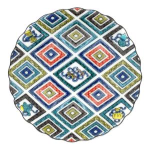 九谷焼 青郊窯三段重（重箱）花詰 赤SK-456 : 北山堂 - 通販 - Yahoo