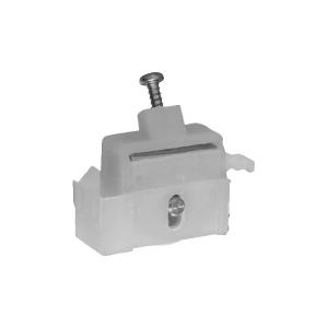 不二サッシ住宅部品 サッシ 雨戸用下車：ＦＫ−ＡＷ（ＦＫ−II　雨戸サッシ）　鋼板ヨコ型（平車）　雨戸用下車（2AMP