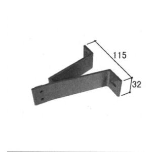 三協部品 窓まわり ブラケット：ブラケット(笠木)[3K1797]【三協】【取付け金具】【目隠しルーバー】【窓てすり】【面格子】【壁付け】【雨戸付け】【｜hokusei2