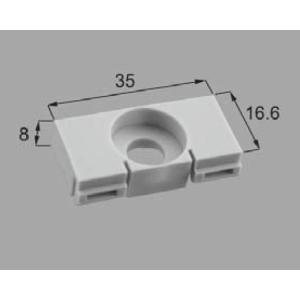 新日軽 ドア・引戸・内装材 ヒンジ/ストッパー・丁番類 ヒンジ：下部ヒンジ受け[A8FPH116]｜hokusei2