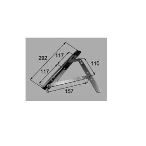 新日軽エクステリア部品 カーポート エクジストリプルR：前後枠