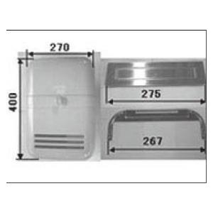 TOSTEM ドア・引戸用部品 ポスト 玄関・店舗・勝手口・テラスドア：ポストセット[DEJZ100...