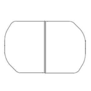 ノーリツ水回り部品 バスルーム ふろふた・ふろいす：断熱ふろふた(FD-SRB1280T-WH/SB...