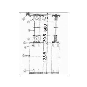 TOSTEM ドア・引戸用部品 錠 玄関・店舗・勝手口引戸 その他：花伝クローザ・関東間用[L1Y8...