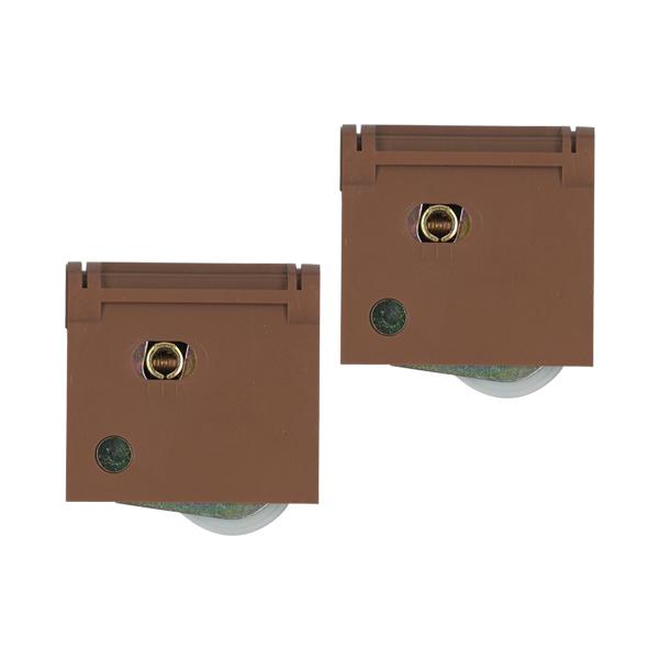 パナソニック住宅部品 内装ドア 引戸 戸車：内装引戸用Ｙ戸車　共通色（２個入）（MJB901XM1）...