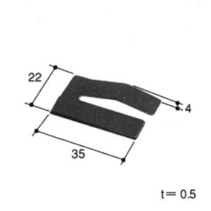 旧立山アルミ補修用部品 玄関引戸 ストッパー：ストッパー[PKH2029]　立山　対応商品名を上部画...