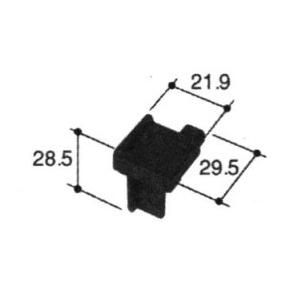 三協部品 勝手口 コーナーブロック：コーナーブロック(たてかまち)[PKT1376]【三協】【対応商品名を上部画像にてご確認下さい】【ウインコール・アル｜hokusei2