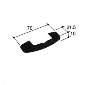 三協部品 出窓 カバー・ガラスホルダー：カバー(カムラッチ)[PKT1399]【三協】【台形出窓・弓...