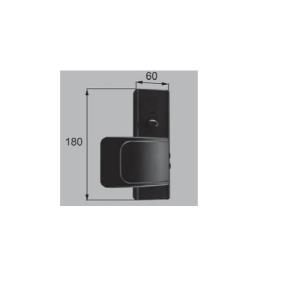 カクダイ（KAKUDAI） 水栓金具 125-004 壁付2ハンドル混合栓 90°開閉