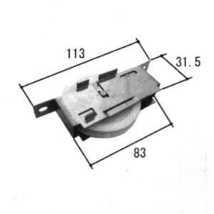 旧立山アルミ補修用部品 玄関引戸 戸車：戸車[TO102]　立山　玄関　引き戸　引戸　車　下戸車