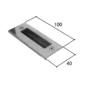 三協部品 玄関ドア ストライク：ストライク(たて枠)[WD0450]【三協】【玄関扉】【錠受け】【鍵...