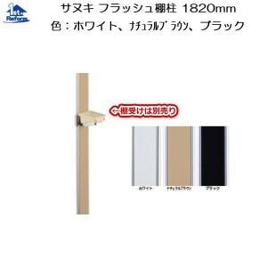 リフォーム用品 収納・内装 システム収納 棚柱：サヌキ フラッシュ棚柱 1820mm 商品コード 1190-1116｜hokusei