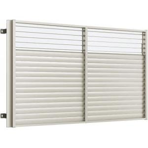 YKKAP窓まわり 目隠し 多機能ルーバー 上下分割可動タイプ[引き違い窓用]