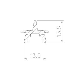 三協部品 玄関引戸 気密材 [3K0735] 1...の商品画像