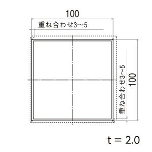 YKKAPガーデンエクステリア 汎用形材 柱材：□１００×１００　長さ：5970(アルミ色) 5850(木調色)【YKK】【YKK柱材】【支柱】【エクステリア】【外構】【アルミ｜hokusei