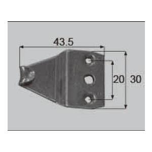 LIXIL補修用部品 窓・サッシ用部品 クレセント アルミサッシ：クレセント受け[AZGB0008]