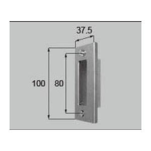 LIXIL補修用部品 ドア・引戸用部品 錠・店舗・勝手口・テラスドア ストライクセット：ストライクセ...