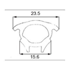 LIXIL補修用部品 ドア・引戸用部品 気密材・パッキン 玄関・店舗・勝手口引戸：戸当り・合掌パッキ...