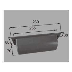 LIXIL補修用部品 ドア・引戸用部品 ポスト 玄関・店舗・勝手口・テラスドア：ポスト目隠し PO-...