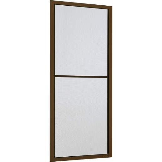 YKKAPオプション 玄関引戸 玄関引戸80型：中桟付スライド網戸[幅816mm×高さ1821mm]